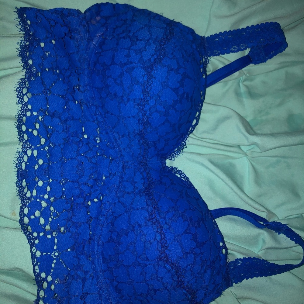 VS Pink Underwire Bralette Push Up Size M